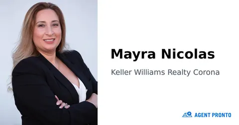 Mayra Nicolas, real estate agent in Corona